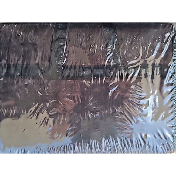 Rugged Burlap 30 Cassette Tape Carrying Case Padded Storage With Handles - Picture 4 of 4